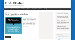 Desktop Screenshot of find-itonline.com